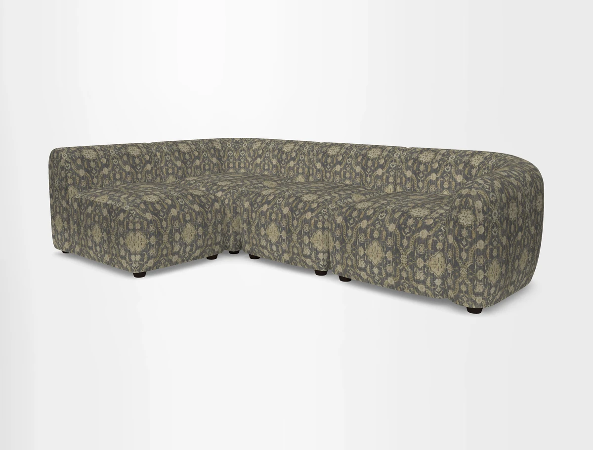 Form small modular corner group LHF in Two Tone Plain Biscuit