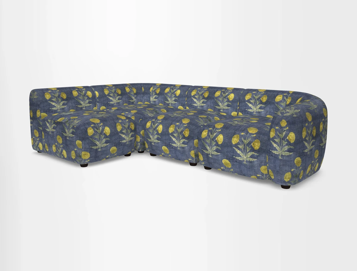 Form small modular corner group LHF in Two Tone Plain Biscuit