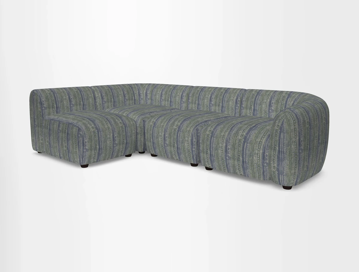 Form small modular corner group LHF in Two Tone Plain Biscuit