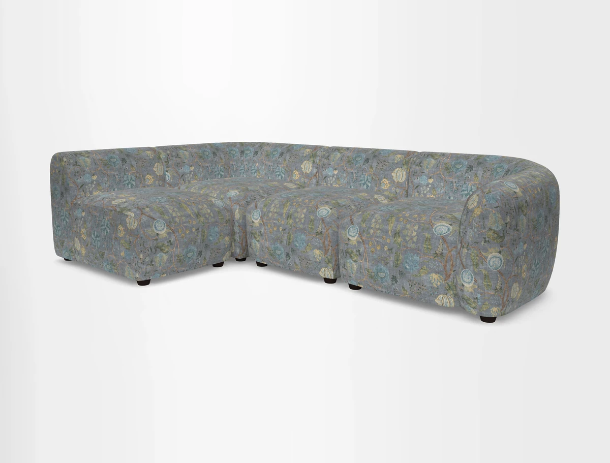 Form small modular corner group LHF in Two Tone Plain Biscuit