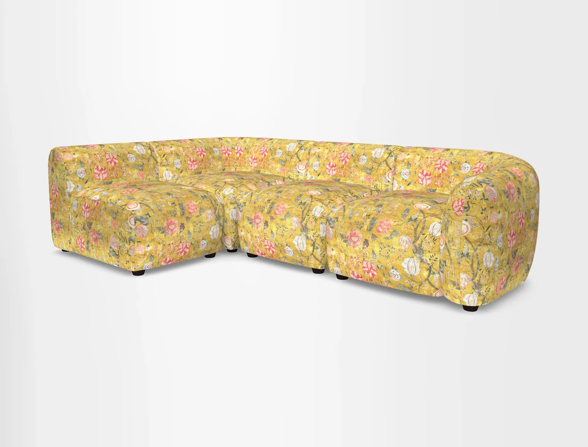 Form small modular corner group LHF in Two Tone Plain Biscuit