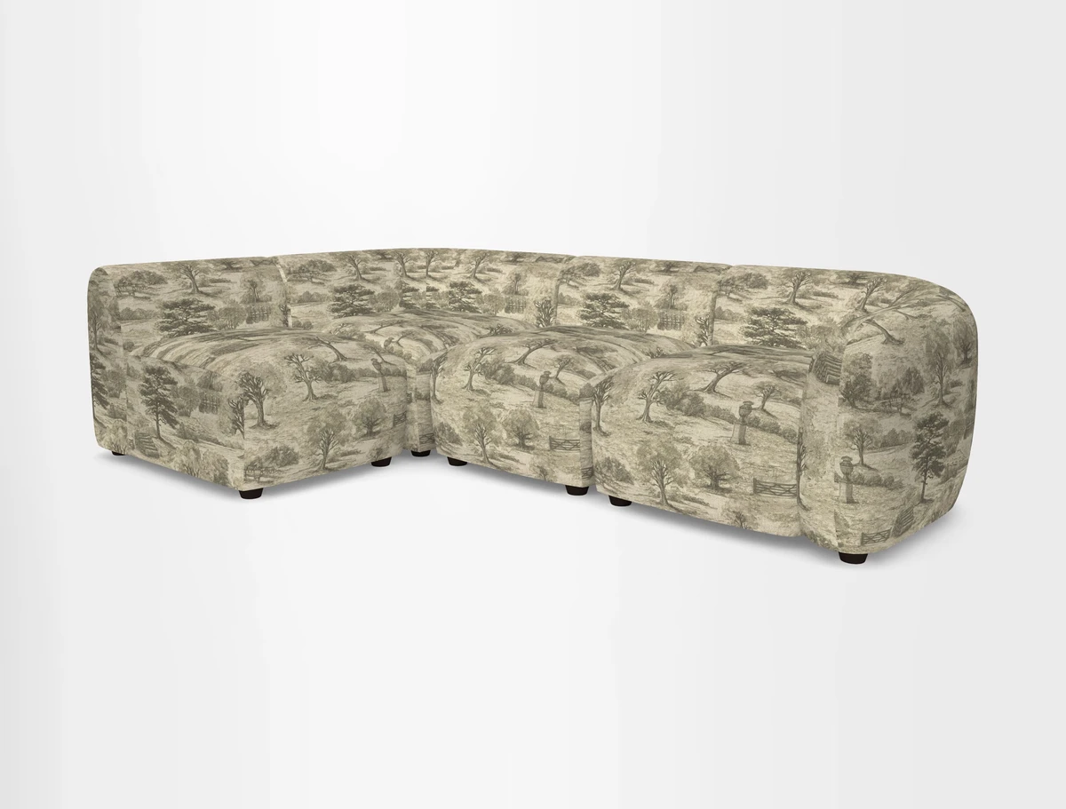 Form small modular corner group RHF in Two Tone Plain Biscuit