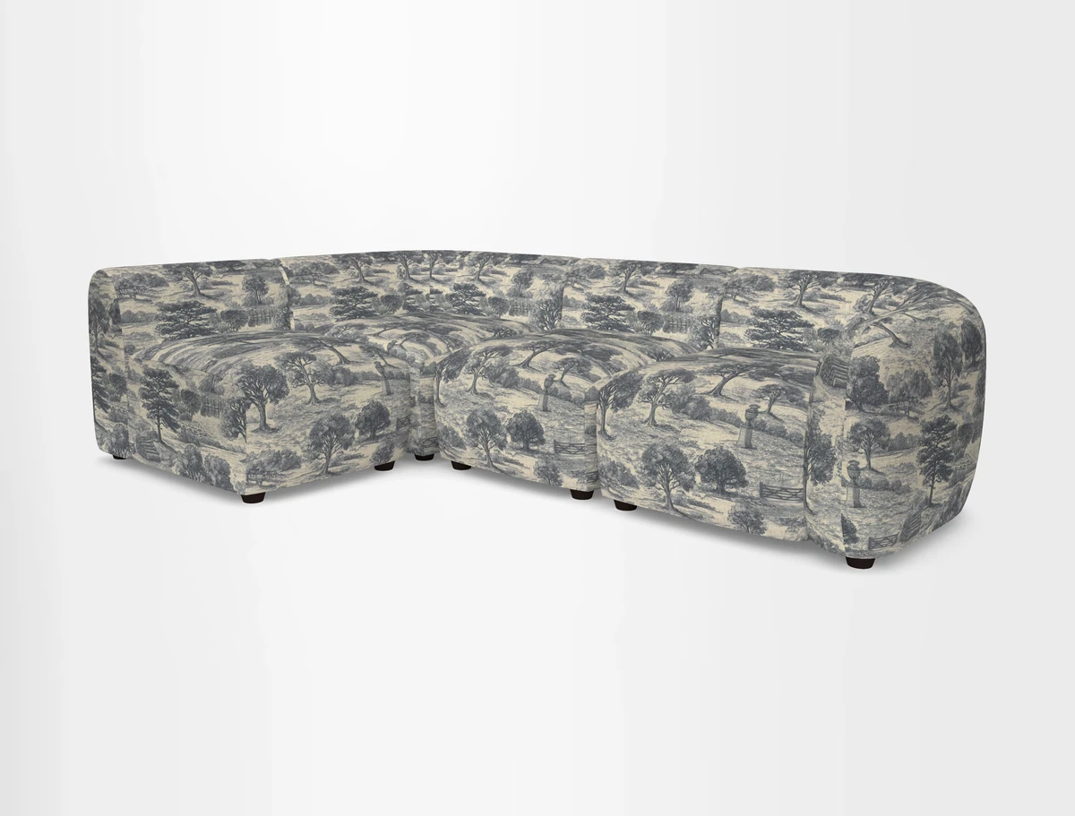 Form small modular corner group RHF in Two Tone Plain Biscuit