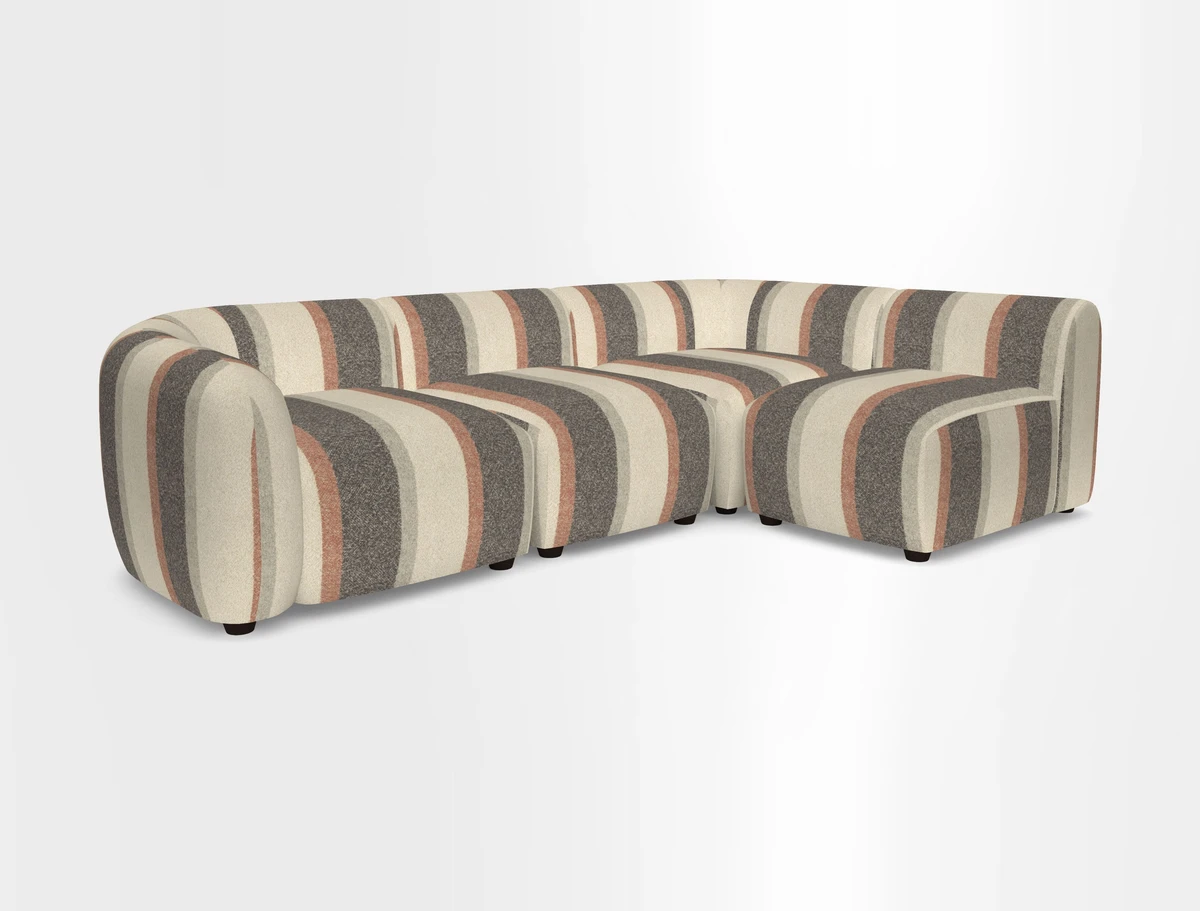 Form small modular corner group RHF in Two Tone Plain Biscuit