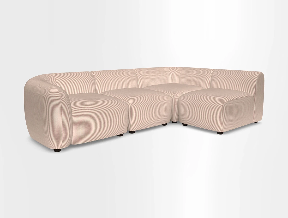 Form small modular corner group RHF in Two Tone Plain Biscuit