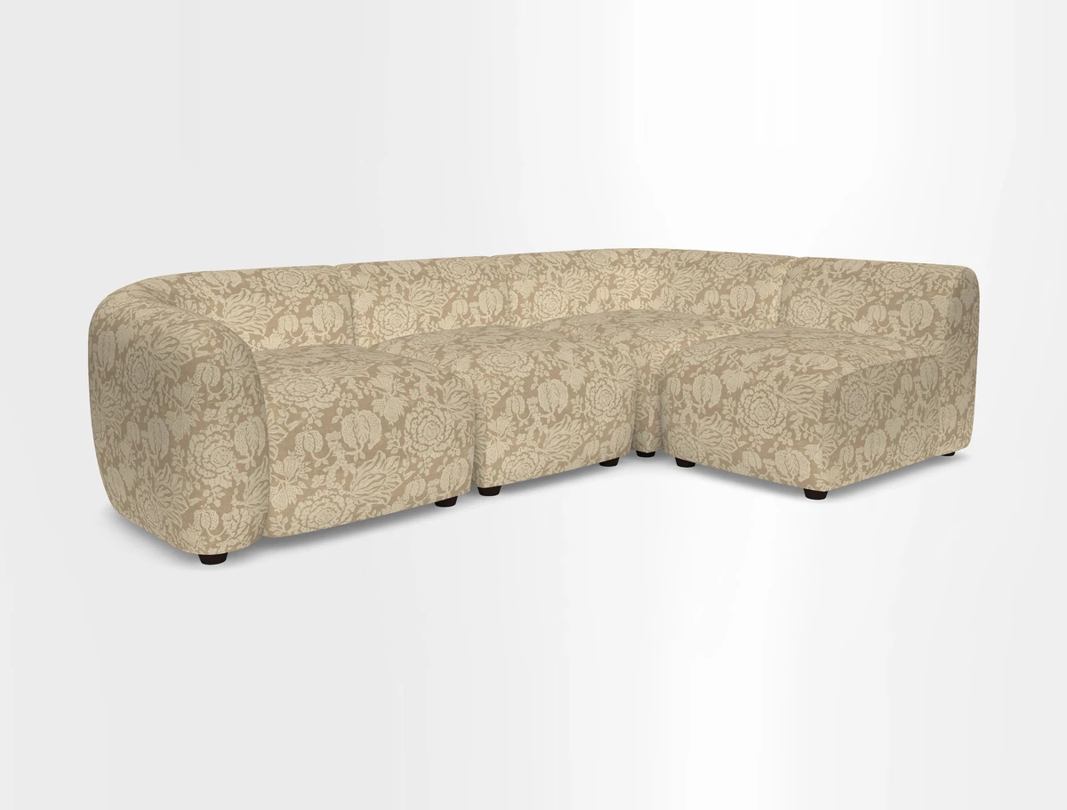 Form small modular corner group RHF in Two Tone Plain Biscuit