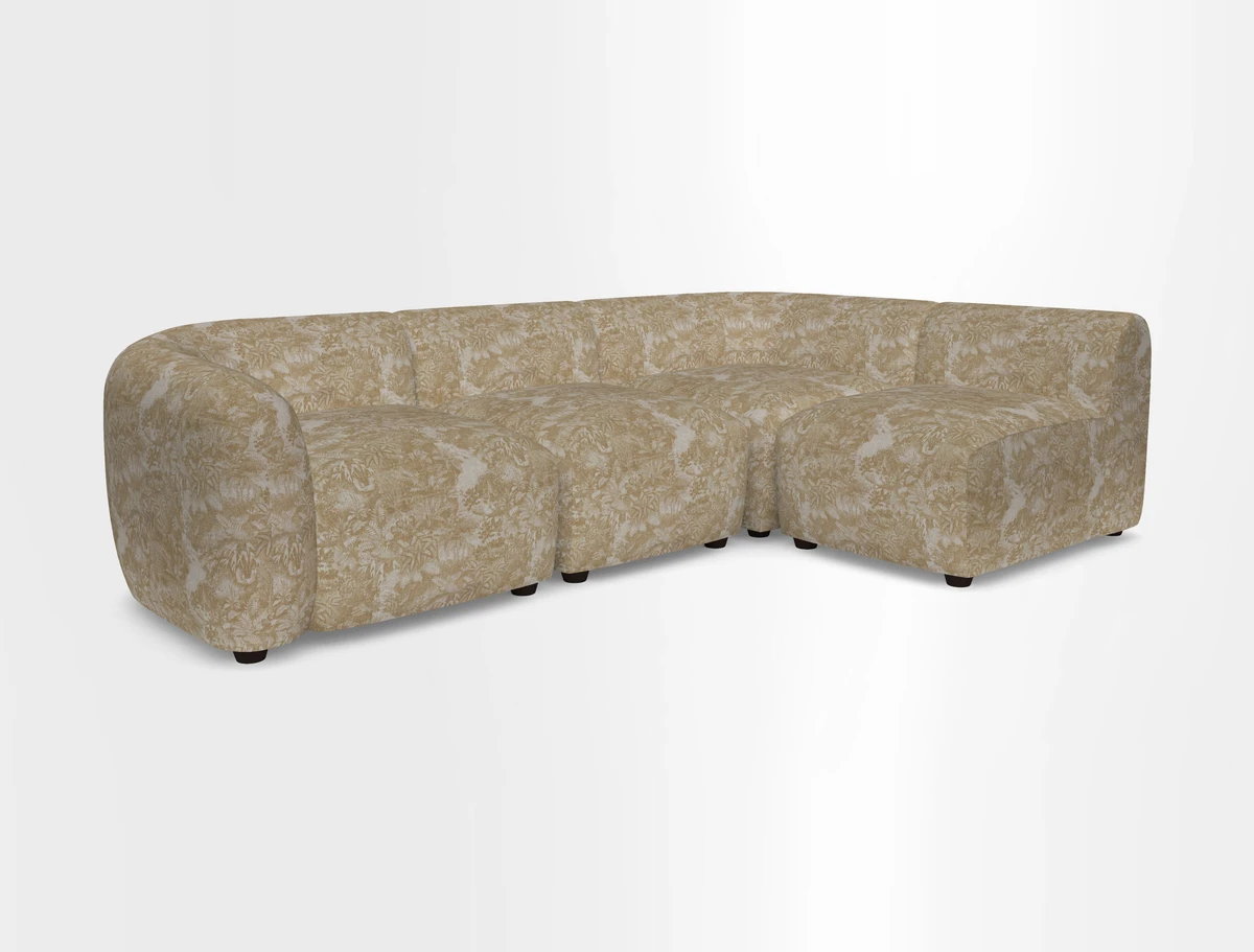 Form small modular corner group RHF in Two Tone Plain Biscuit
