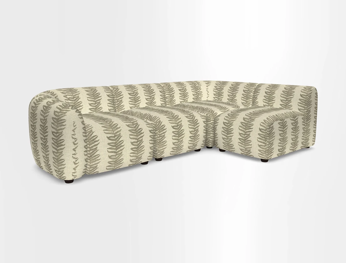 Form small modular corner group RHF in Two Tone Plain Biscuit