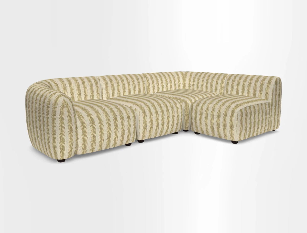 Form small modular corner group RHF in Two Tone Plain Biscuit
