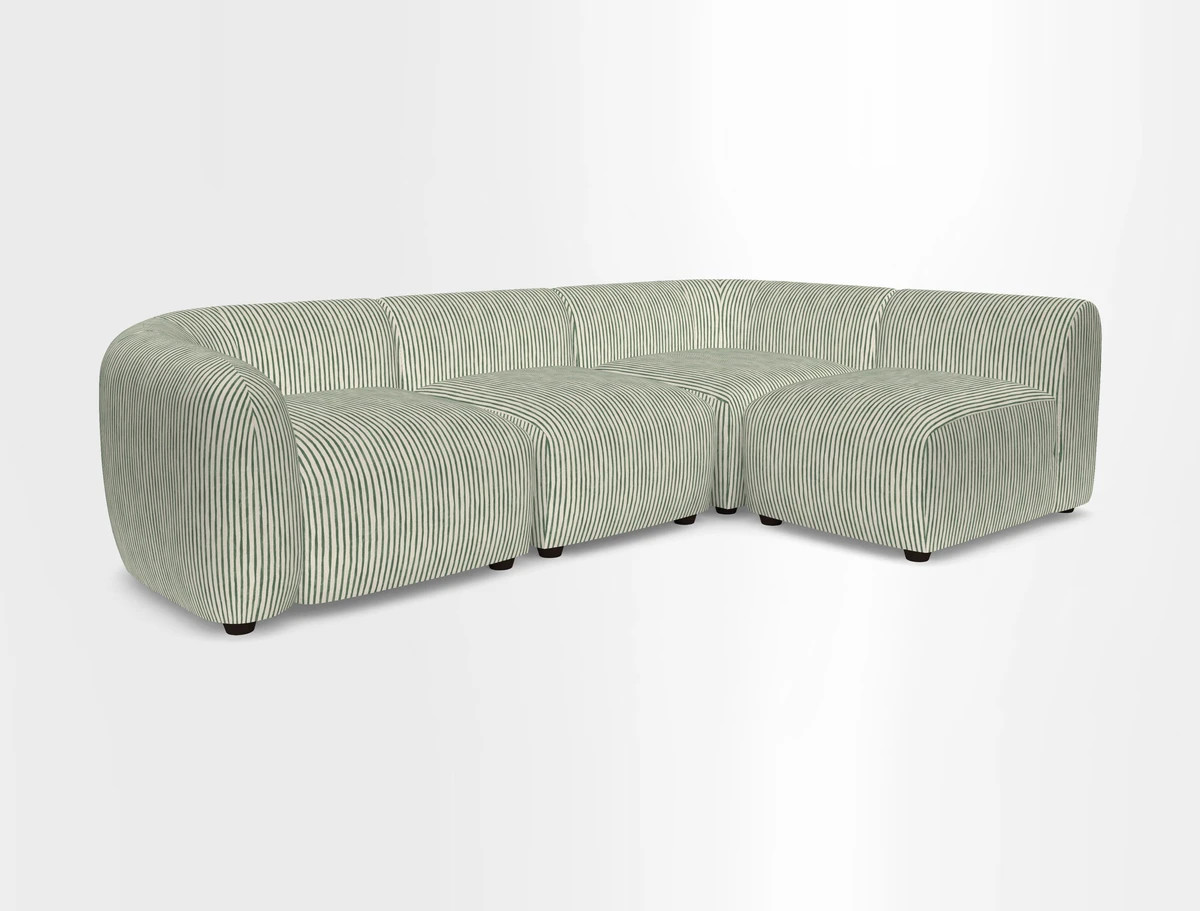 Form small modular corner group RHF in Two Tone Plain Biscuit