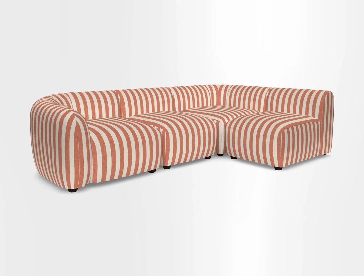 Form small modular corner group RHF in Two Tone Plain Biscuit