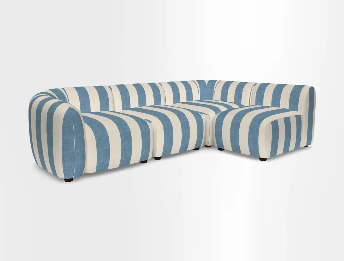 Form small modular corner group RHF in Two Tone Plain Biscuit