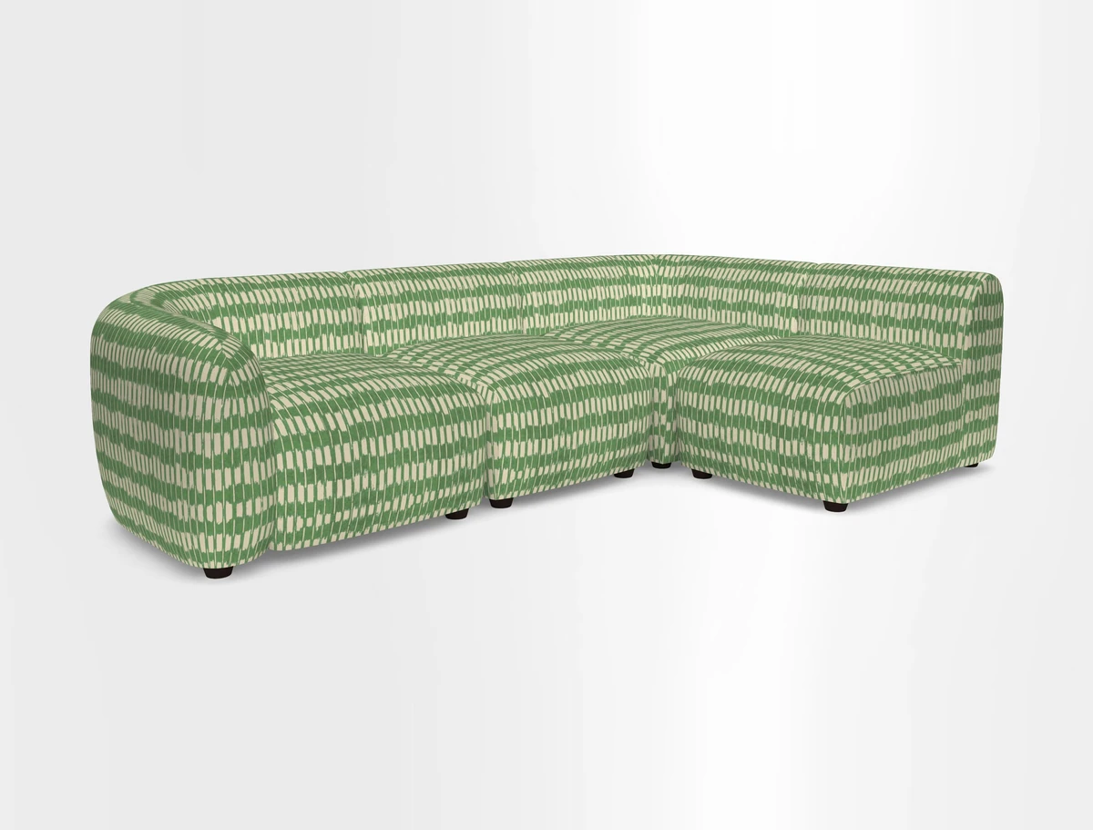 Form small modular corner group RHF in Two Tone Plain Biscuit