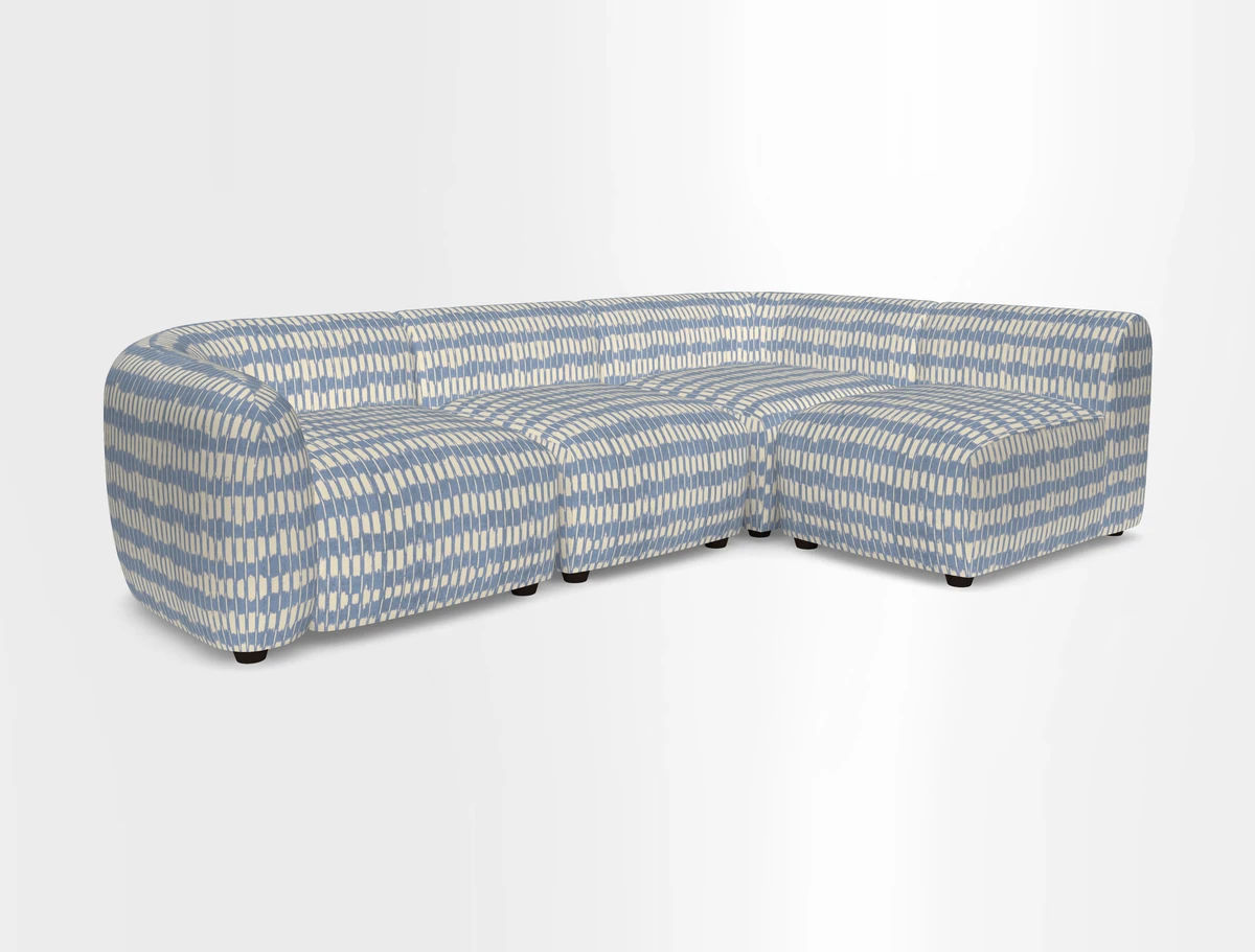 Form small modular corner group RHF in Two Tone Plain Biscuit