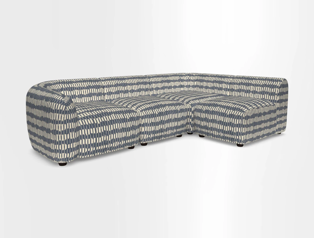 Form small modular corner group RHF in Two Tone Plain Biscuit