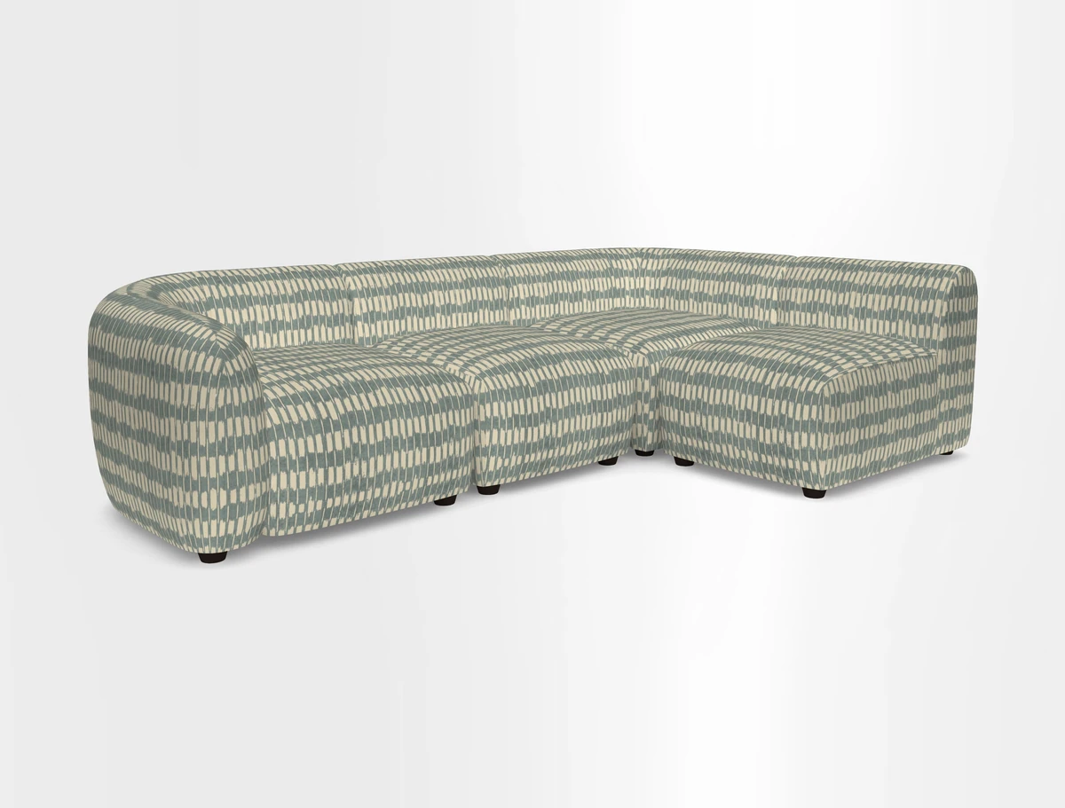 Form small modular corner group RHF in Two Tone Plain Biscuit