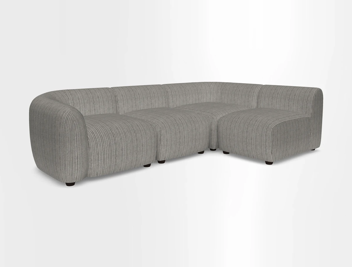 Form small modular corner group RHF in Two Tone Plain Biscuit