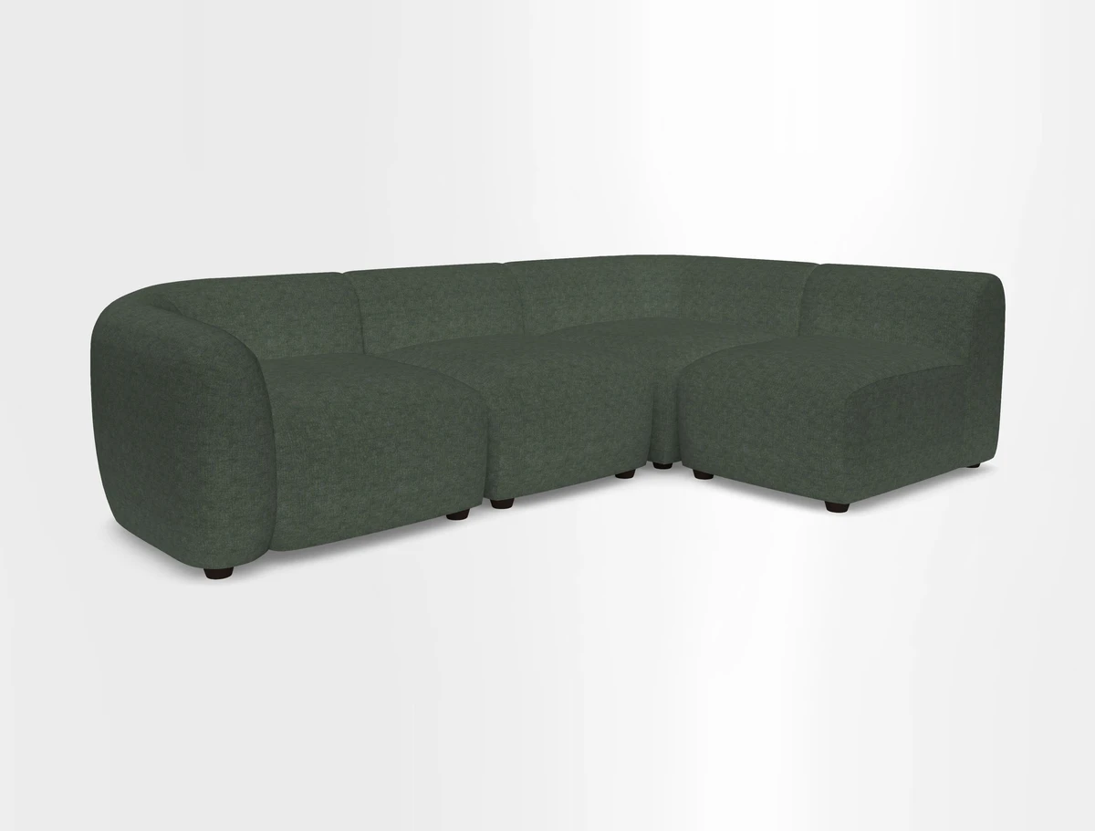 Form small modular corner group RHF in Two Tone Plain Biscuit