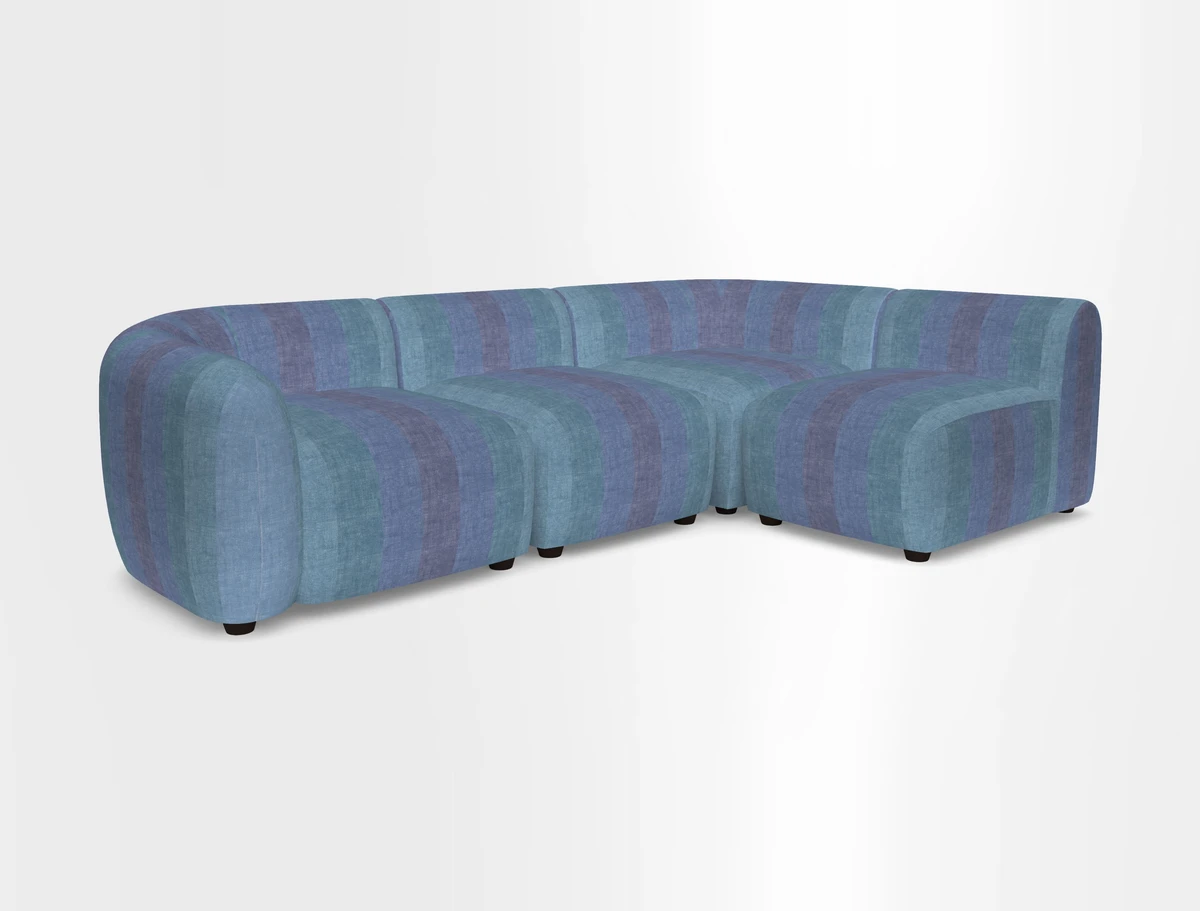 Form small modular corner group RHF in Two Tone Plain Biscuit