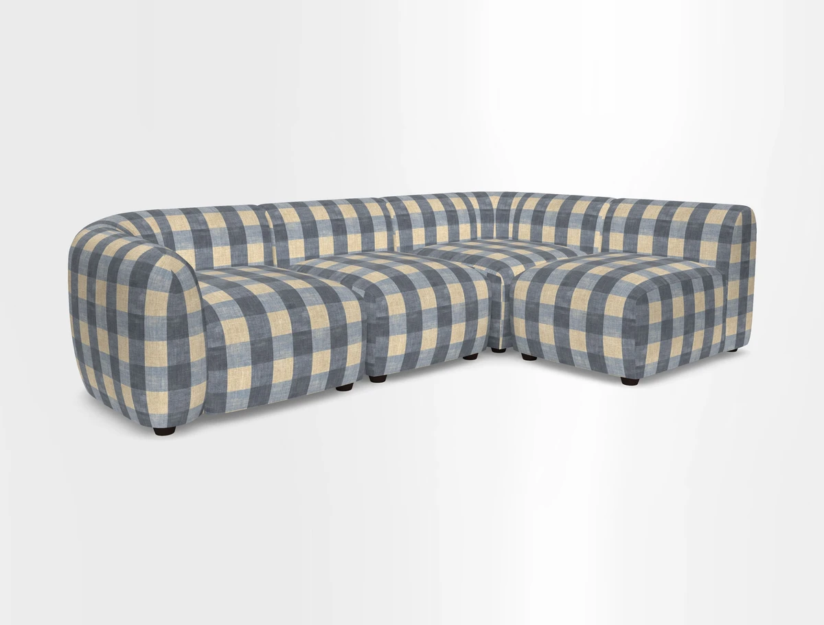 Form small modular corner group RHF in Two Tone Plain Biscuit