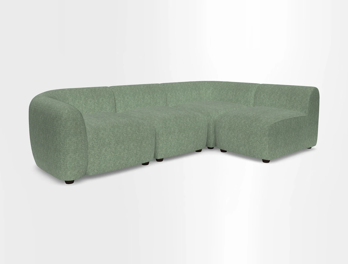 Form small modular corner group RHF in Two Tone Plain Biscuit