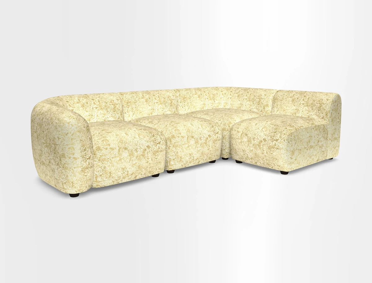 Form small modular corner group RHF in Two Tone Plain Biscuit