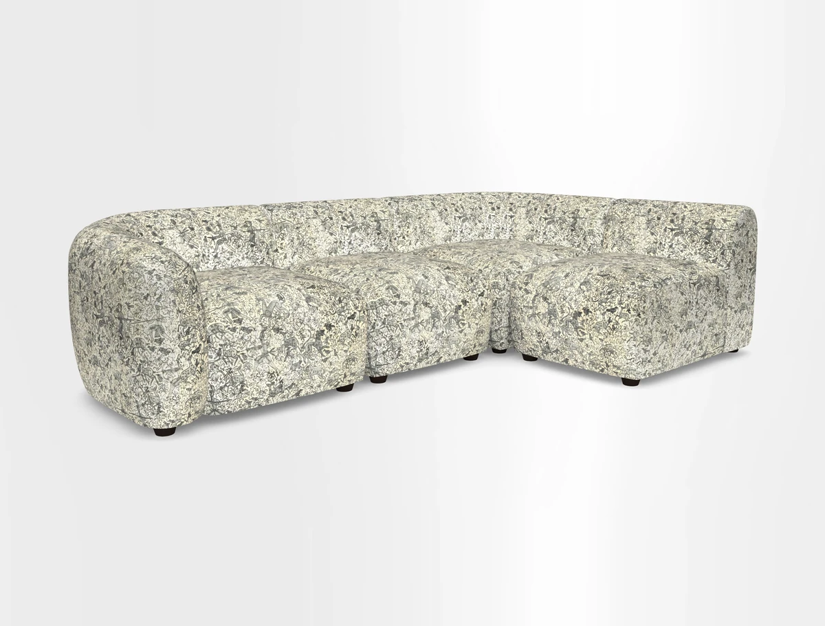Form small modular corner group RHF in Two Tone Plain Biscuit