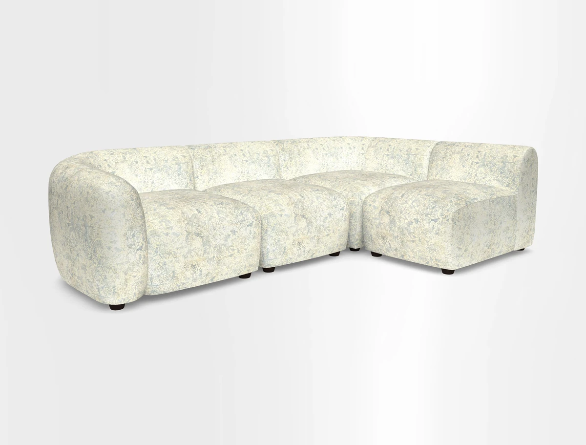 Form small modular corner group RHF in Two Tone Plain Biscuit