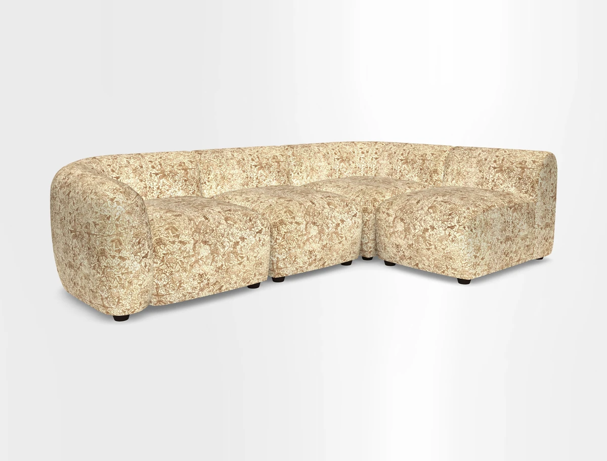 Form small modular corner group RHF in Two Tone Plain Biscuit