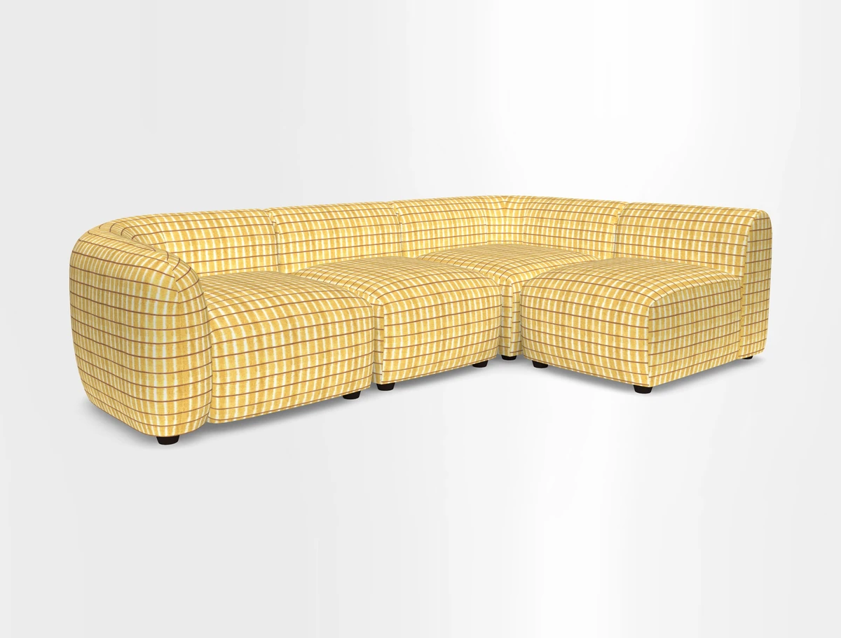 Form small modular corner group RHF in Two Tone Plain Biscuit