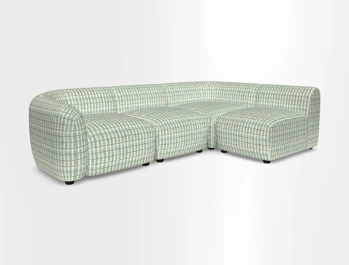 Form small modular corner group RHF in Two Tone Plain Biscuit