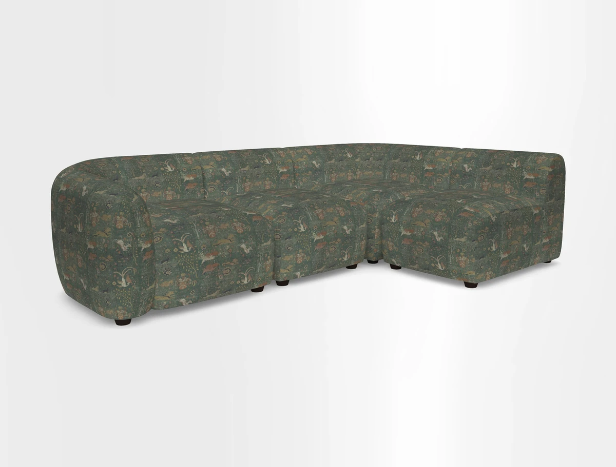 Form small modular corner group RHF in Two Tone Plain Biscuit