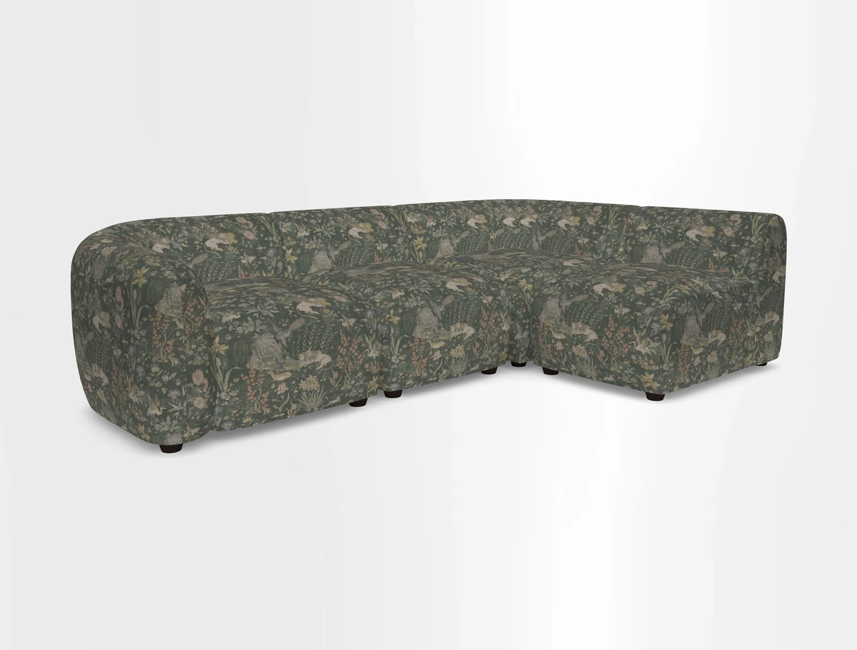 Form small modular corner group RHF in Two Tone Plain Biscuit