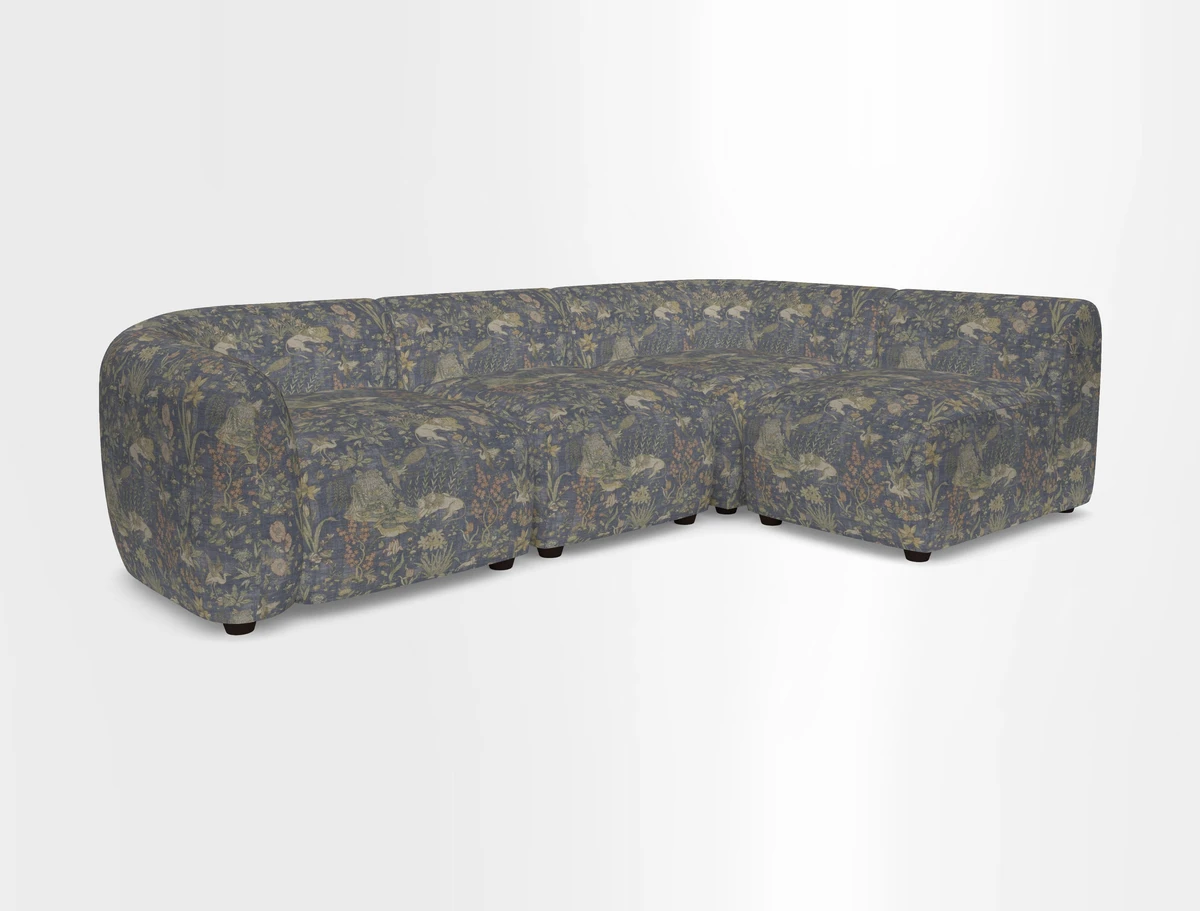 Form small modular corner group RHF in Two Tone Plain Biscuit
