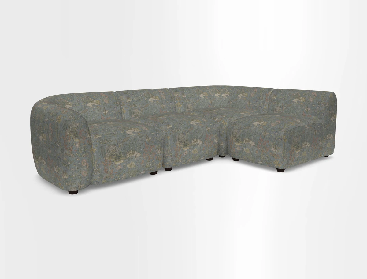 Form small modular corner group RHF in Two Tone Plain Biscuit