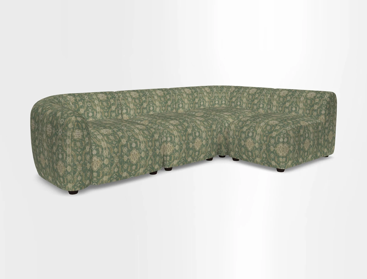 Form small modular corner group RHF in Two Tone Plain Biscuit