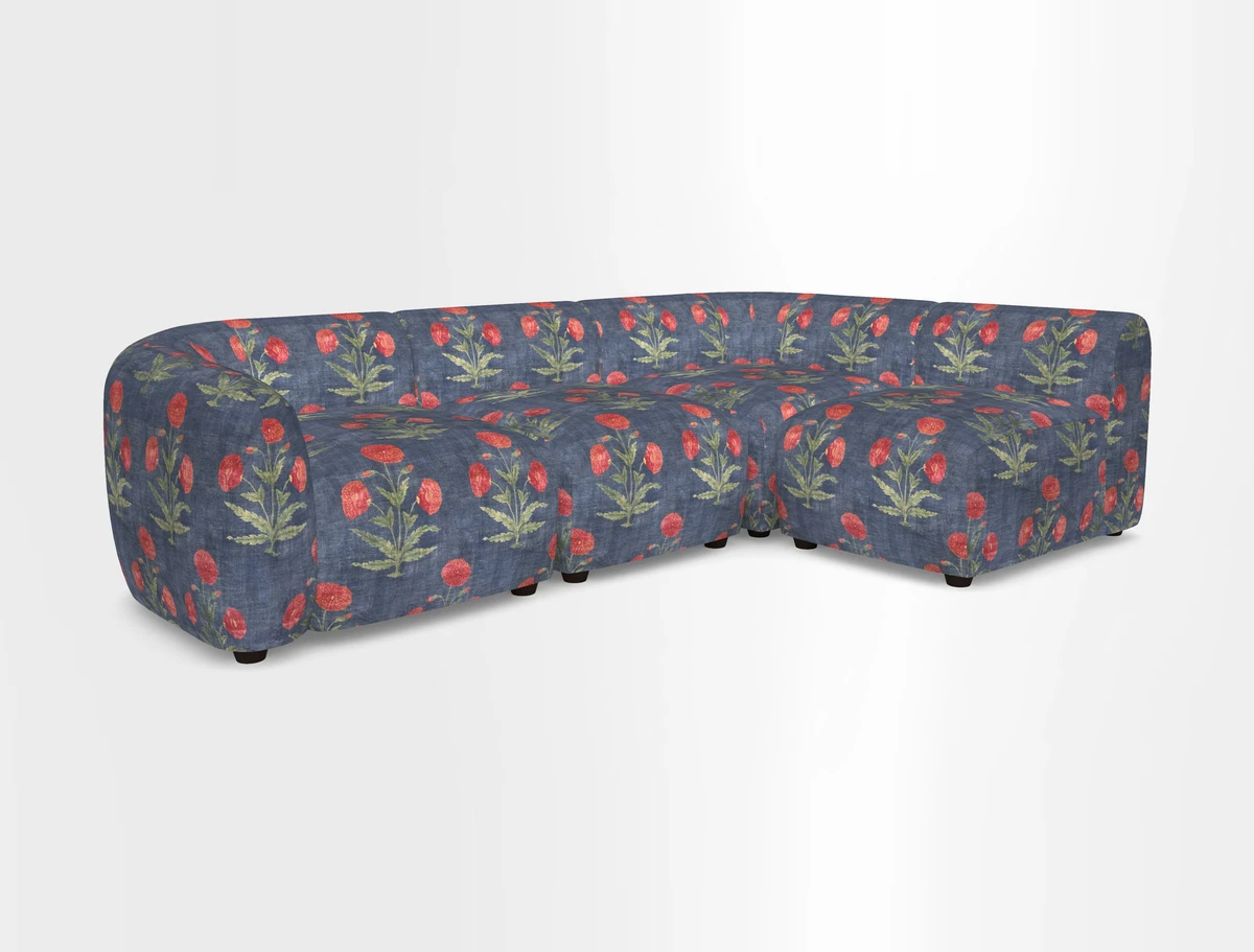 Form small modular corner group RHF in Two Tone Plain Biscuit