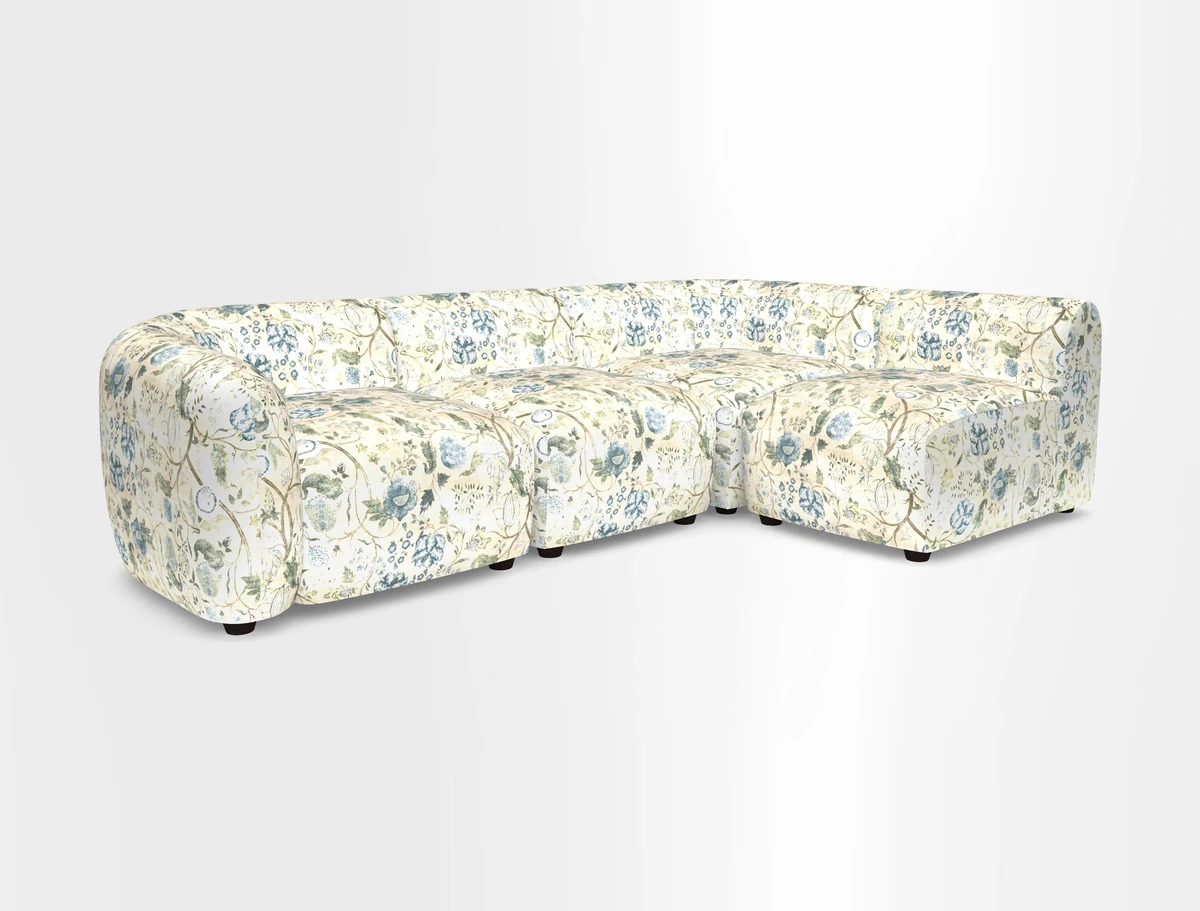 Form small modular corner group RHF in Two Tone Plain Biscuit