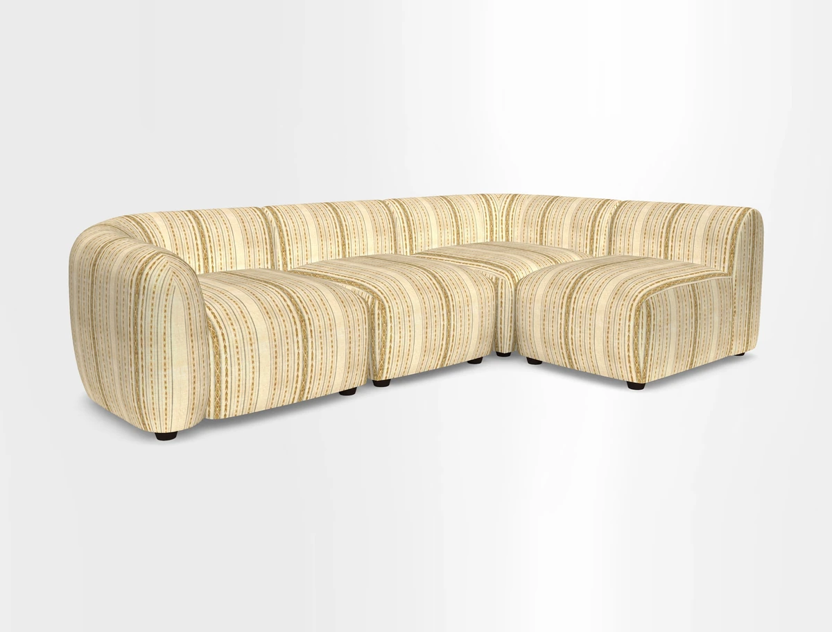 Form small modular corner group RHF in Two Tone Plain Biscuit