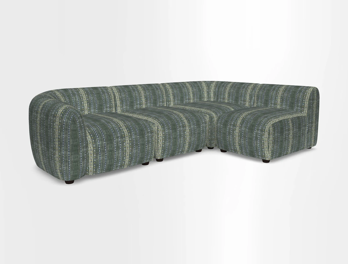 Form small modular corner group RHF in Two Tone Plain Biscuit