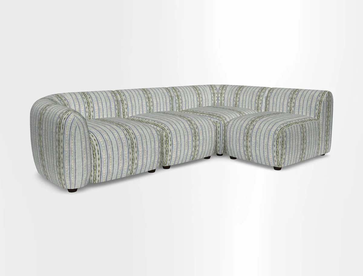 Form small modular corner group RHF in Two Tone Plain Biscuit