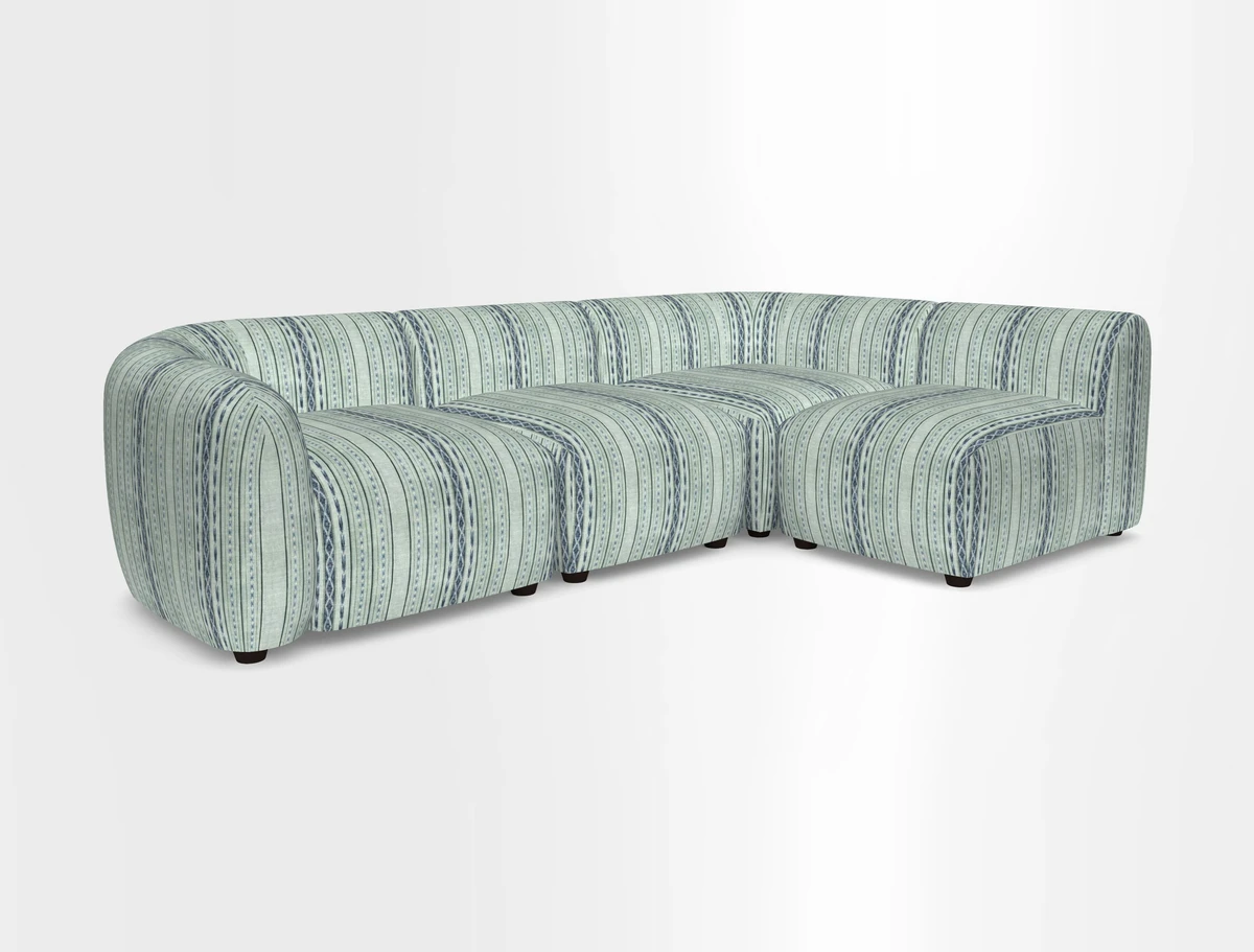 Form small modular corner group RHF in Two Tone Plain Biscuit