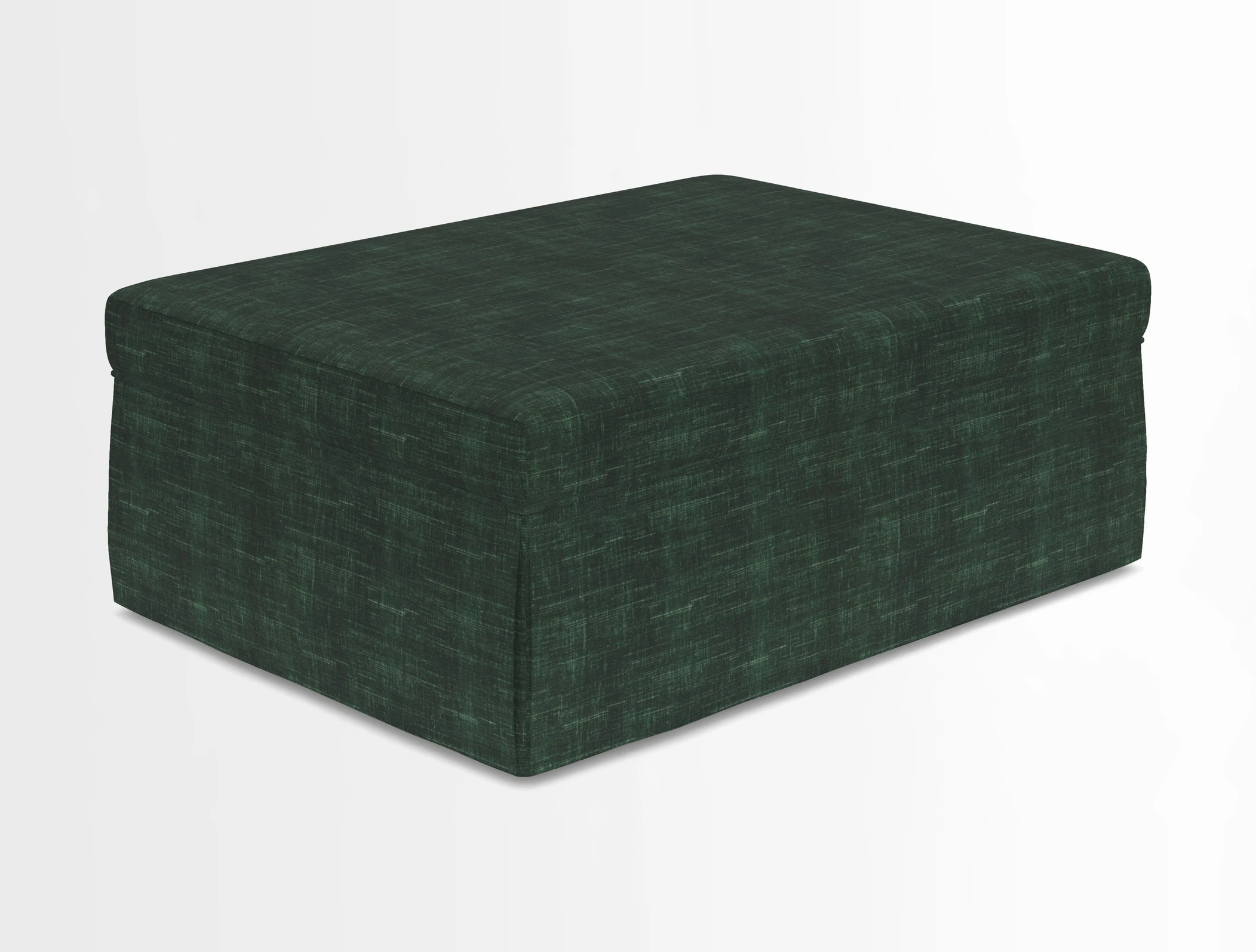 Fontwell footstool in Globe Thistle Storm