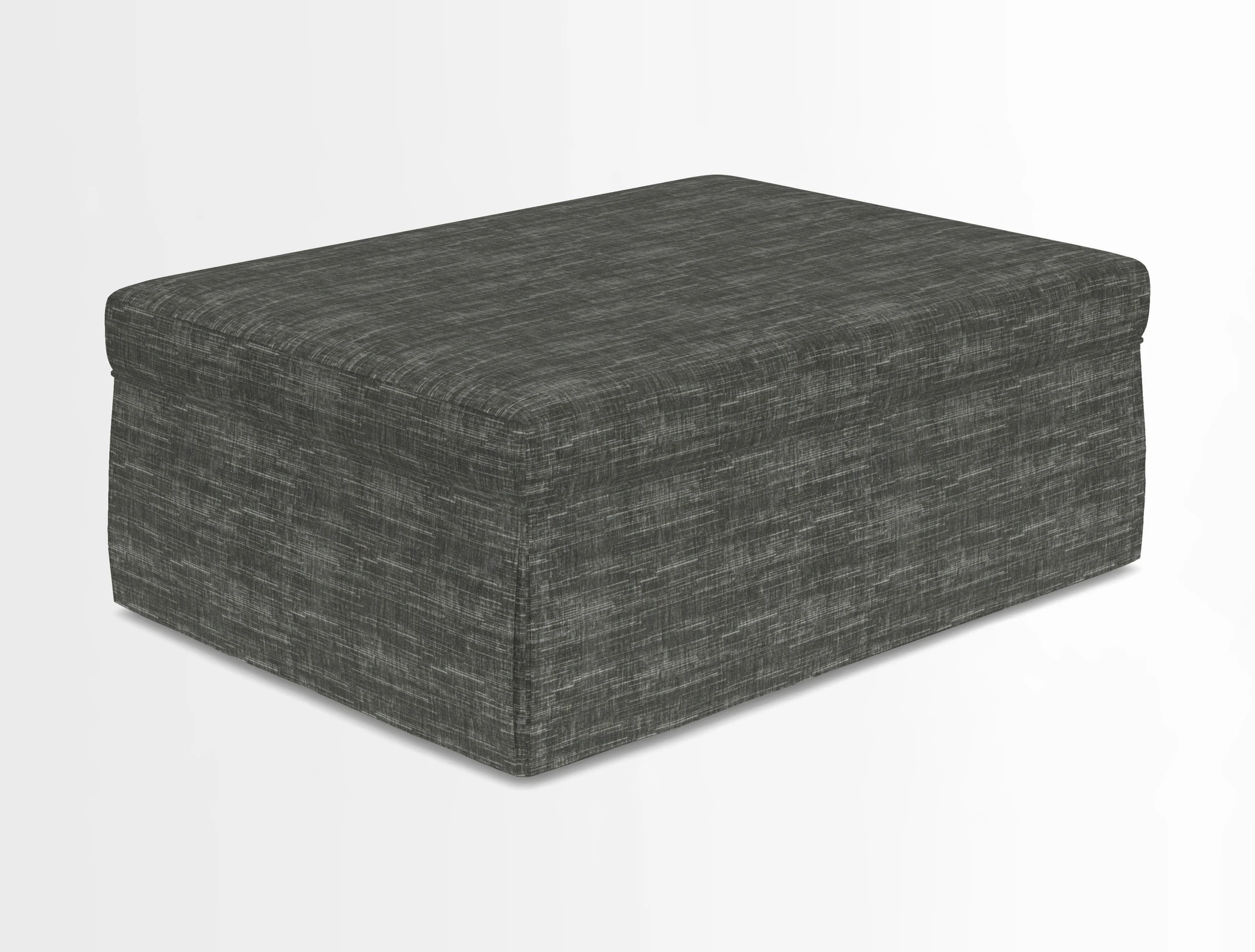 Fontwell footstool in Globe Thistle Storm