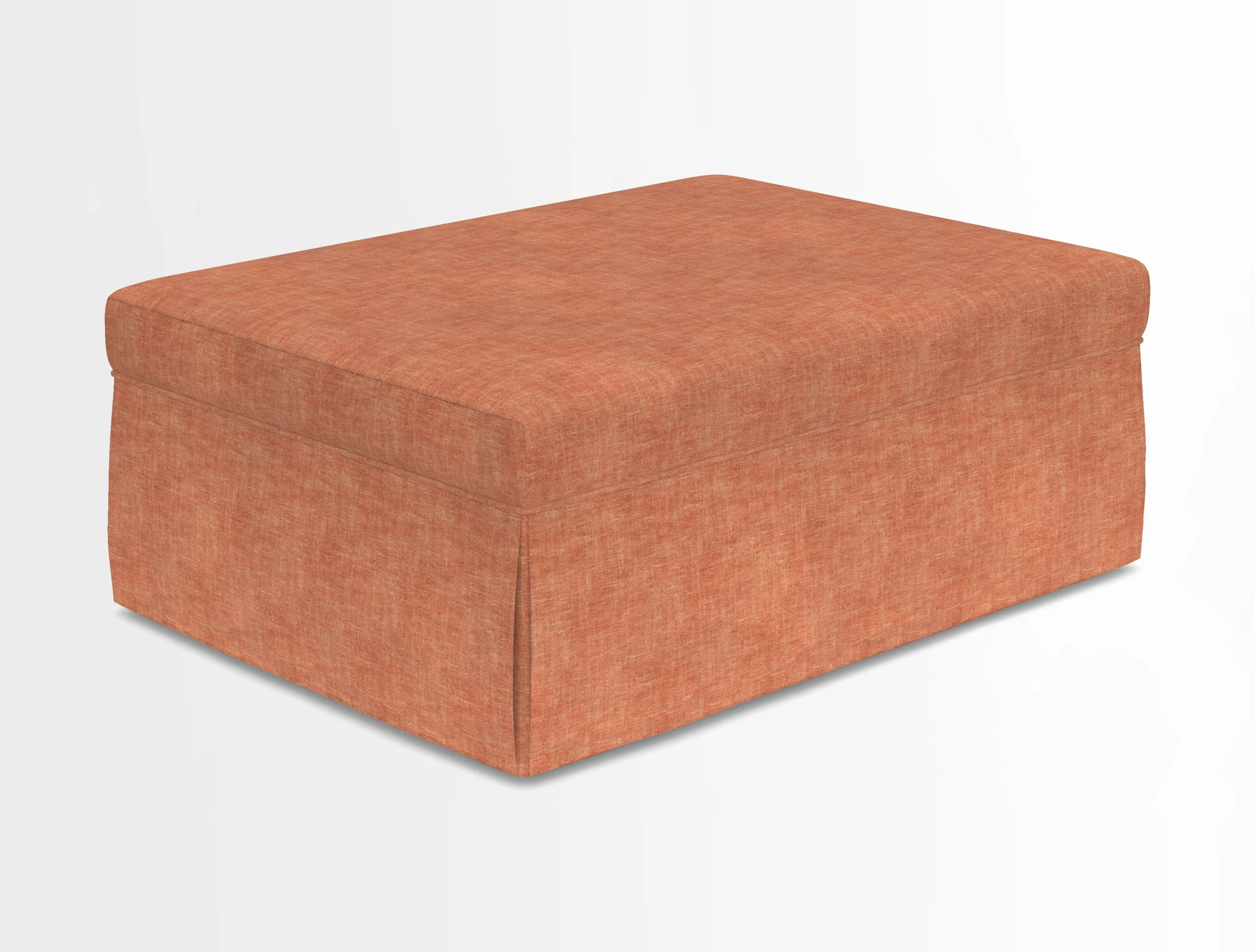 Fontwell footstool in Globe Thistle Storm