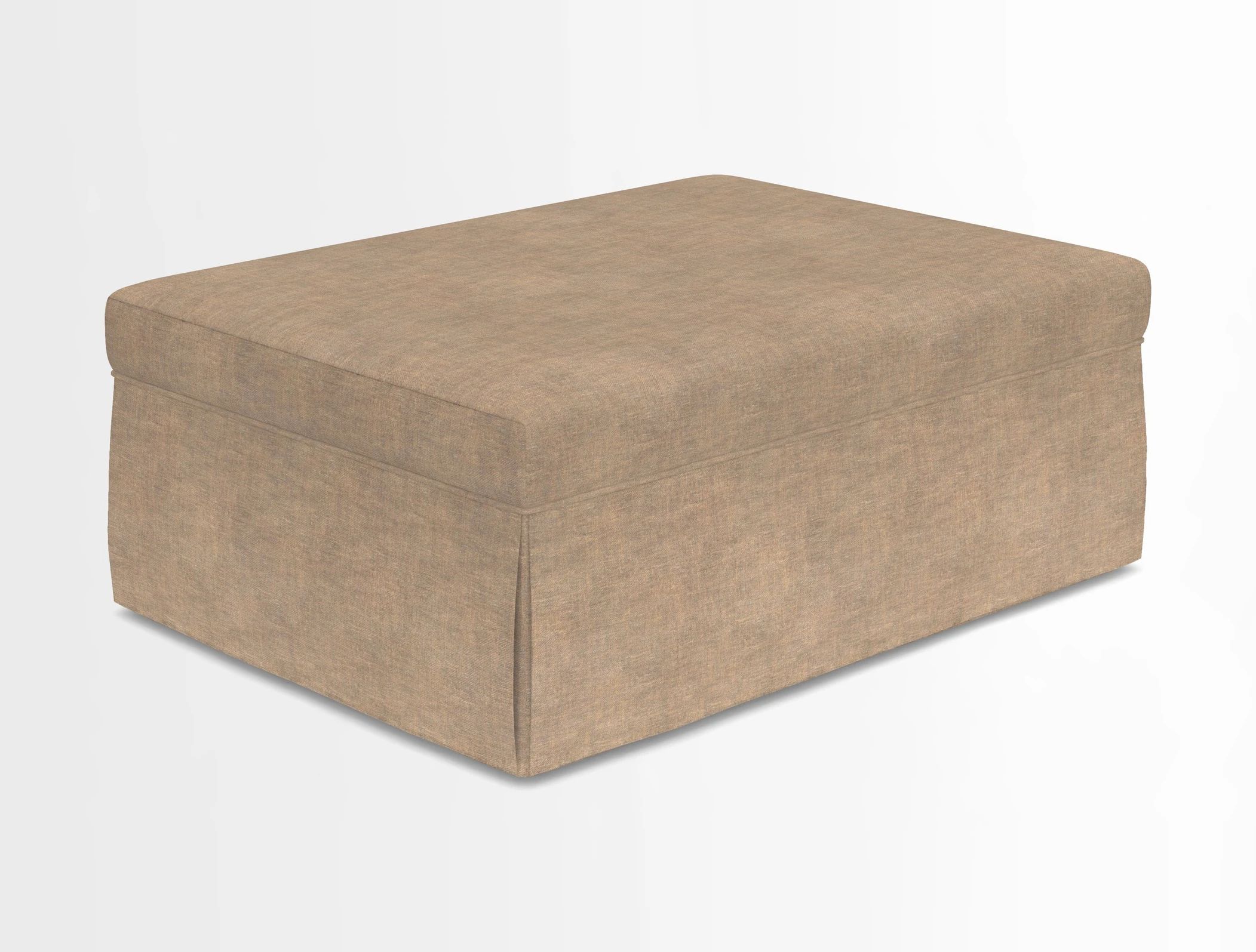 Fontwell footstool in Globe Thistle Storm