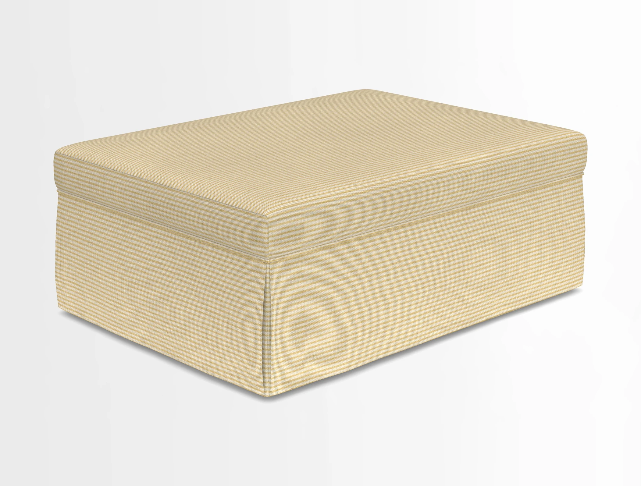 Fontwell footstool in Globe Thistle Storm