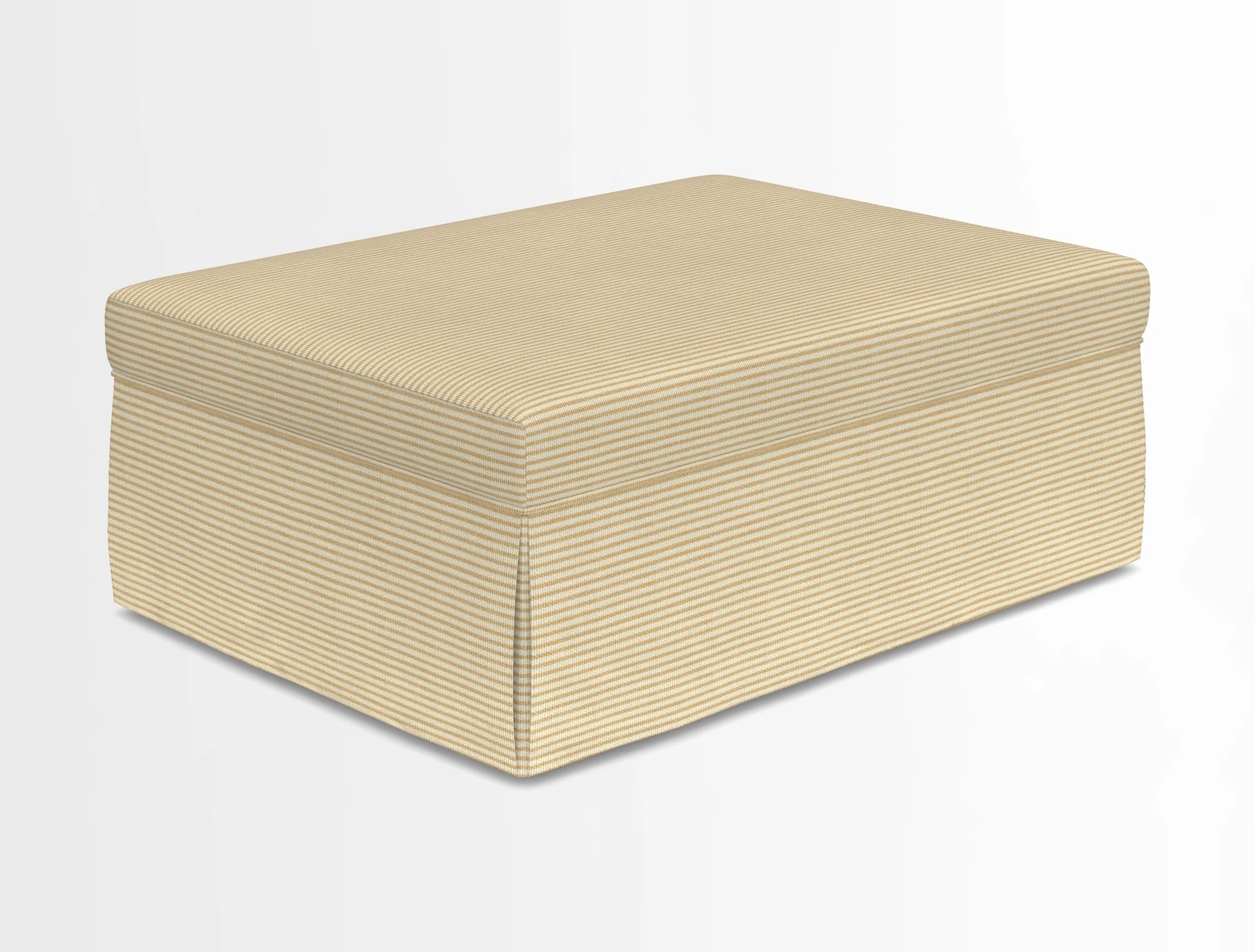 Fontwell footstool in Globe Thistle Storm