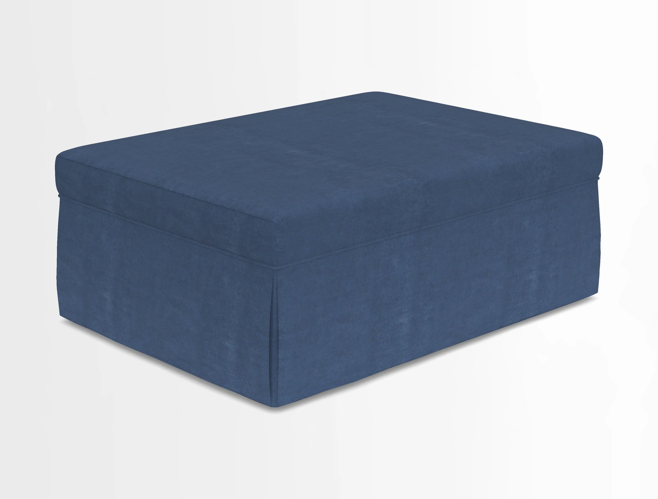 Fontwell footstool in Globe Thistle Storm