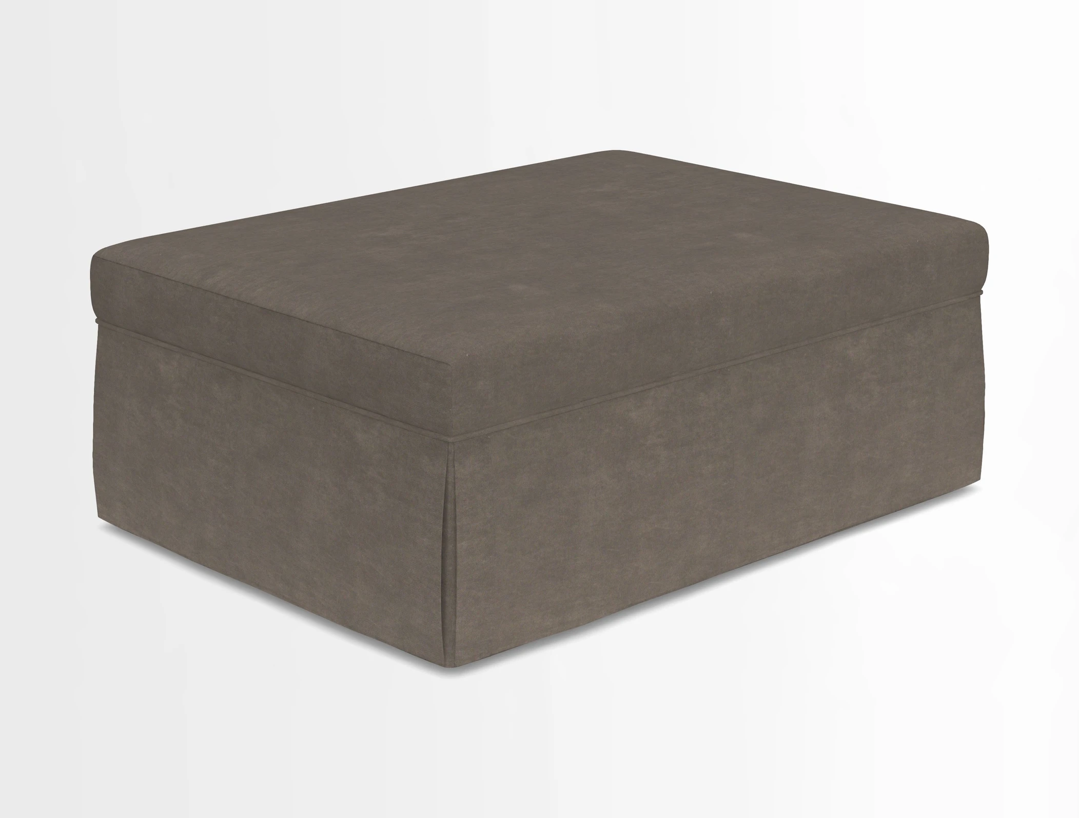 Fontwell footstool in Globe Thistle Storm